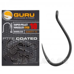 Αγκίστρια χωρίς αρπάδι Guru Super Pellet Waggler Eyed