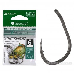 Αγκίστρια με μάτι Mikado Sensual X-Tra Strong Carp DB