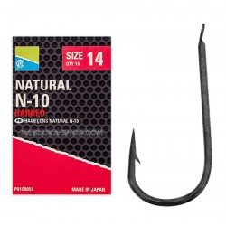 Αγκίστρια Preston Innovation Natural N-10 Barbed - 15 τμχ.