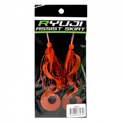 Αγκίστρια για Pilkers Ryuji Assist Skirt 2x2 τμχ - Red