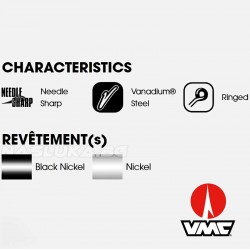 Αγκίστρια VMC 7138 BN Yamame Eyed - 20 τμχ.