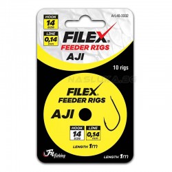 Αγκίστρια Ψαρέματος Filex Feeder Rigs AJI - 10τμχ
