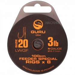 Αγκίστρια Guru LWGF Feeder Special Rigs