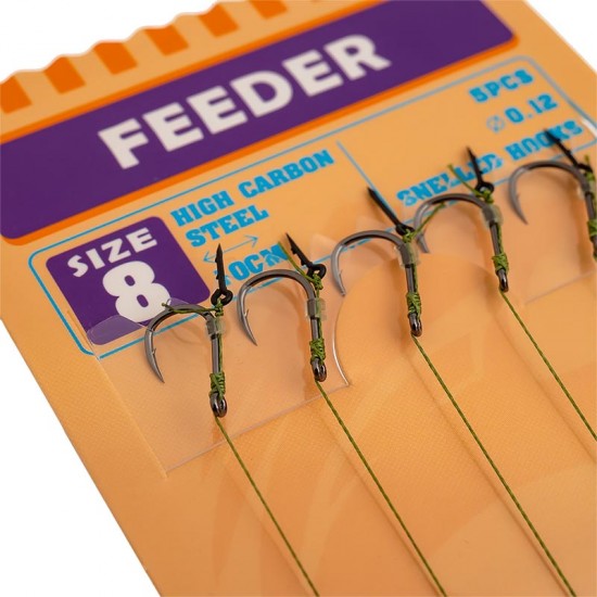 Αγκίστρια Ψαρέματος FishPro Feeder Tanago - 5 τμχ