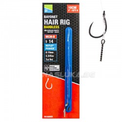 Αγκίστρια Ψαρέματος Preston Innovation Bayonet Hair Rig 10εκ - Barbless