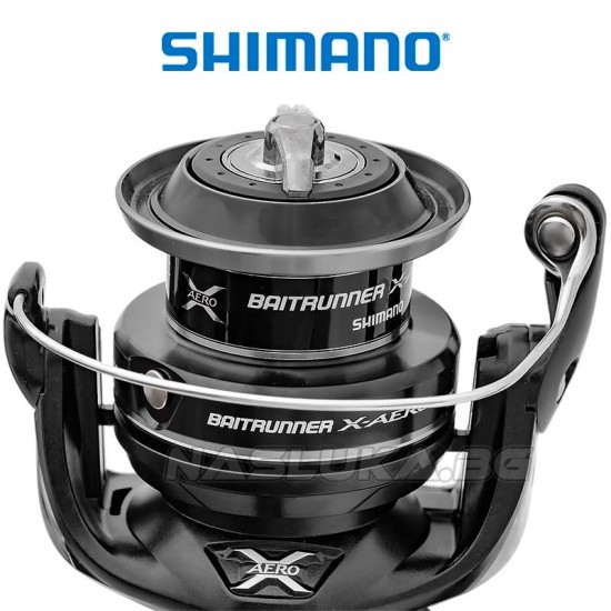 Μηχανισμός διπλού φρένου Shimano μοντέλο Baitrunner X-Aero 4000 | Απόλυτος έλεγχος και δύναμη