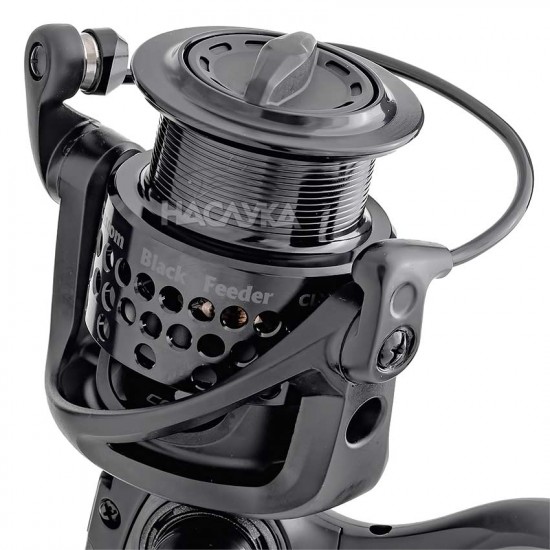 Μηχανισμός με εμπρόσθιο φρένο Okuma μοντέλο Okuma Custom Black Feeder - Δύναμη και έλεγχος