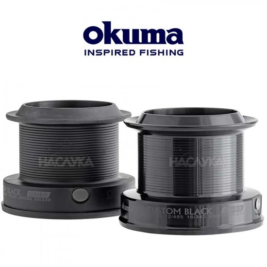 Μηχανισμός με εμπρόσθιο φρένο Okuma μοντέλο Okuma Custom Black - Δύναμη και έλεγχος