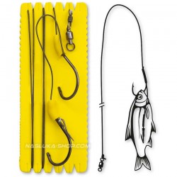 Αρματωσι΄ές Black Cat  Bouy and Boat Ghost Single Hook Rig - 100κιλά