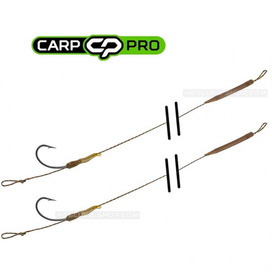 Αρματωσιές για ψάρεμα κυπρίνου Carp Pro Kurv Shank Ready Rig