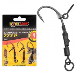 Αρματωσιές για ψάρεμα κυπρίνου Exta Carp Carp Rig 777-P - 3 τμχ