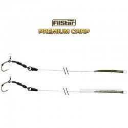 Αρματωσιές για ψάρεμα κυπρίνου FilStar Premium Carp - Ronnie Rig - 20lb