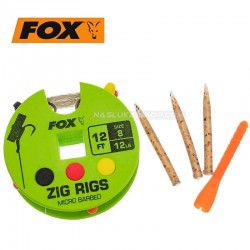 Αρματωσιές για zig-rig για ψάρεμα κυπρίνου Fox 12 ft. Zigs