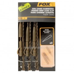 Αρματωσιές Ψάρεμα Κυπρίνου Με Safety Clips Fox - Fleck Camo