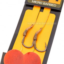Αρματωσιές για ψάρεμα κυπρίνου Fox Wide Gape Rigs - Camotex Semi Stiff