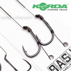 Αρματωσιές για ψάρεμα κυπρίνου Korda Basix Hair Rigs - Micro-Barbed