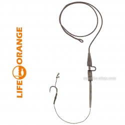 Αρματωσιές για ψάρεμα κυπρίνου Life Orange Power Lead Clip - Rig 11