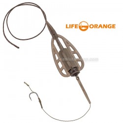Αρματωσιά για ψάρεμα feeder Life Orange Method Feeder - Rig 20