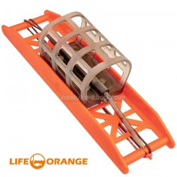 Αρματωσιά για ψάρεμα feeder Life Orange Feeder Cage In-line - Rig 49