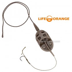 Αρματωσιά για ψάρεμα feeder Life Orange Hand Flat - Rig 55