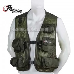Αλιευτικό γιλέκο Fil Fishing Vest - Olive Green