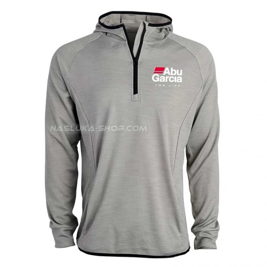 Φούτερ Abu Garcia Performance Half Zip Grey