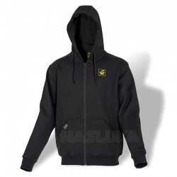 Φούτερ Black Cat Zip Hoodie - Black