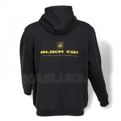 Φούτερ Black Cat Zip Hoodie - Black