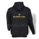 Φούτερ Black Cat Zip Hoodie - Black