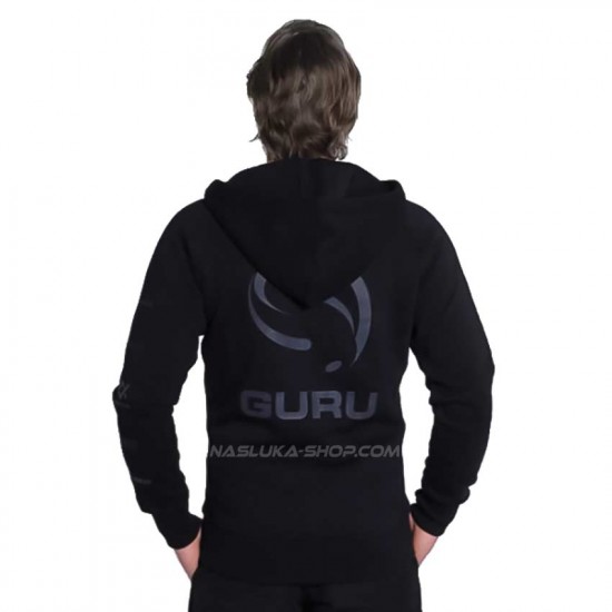 Φούτερ Guru Semi Logo Hoodie Black