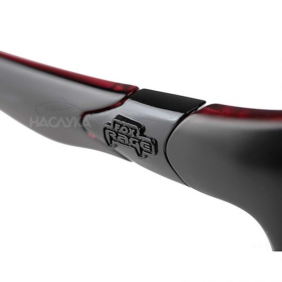 Γυαλιά ηλίου Fox Rage Wraps - Black / Red - Grey
