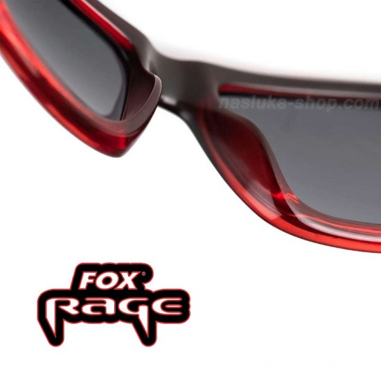Γυαλιά ηλίου Fox Rage Wraps - Black / Red - Grey