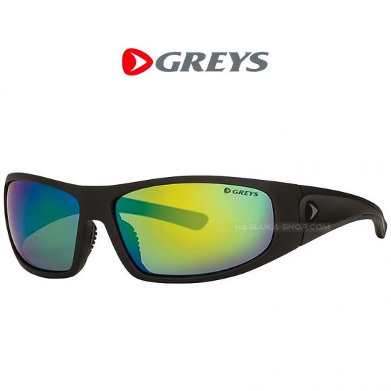Polarized γυαλιά ηλίου Greys G1 Matt Carbon-Green-Mirror