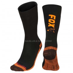 θερμικές κάλτσες Fox Thermolite Long Socks - Black-Orange