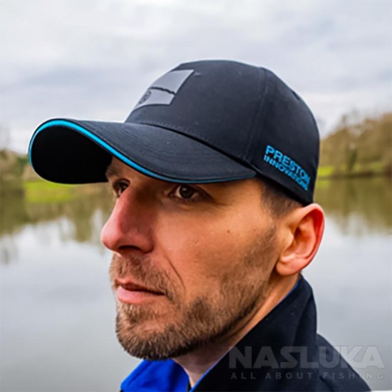 Καπέλο με γείσο Preston Black HD Cap