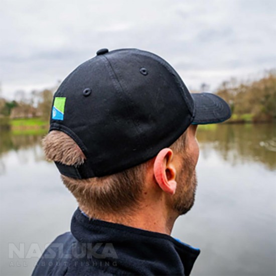 Καπέλο με γείσο Preston Black HD Cap