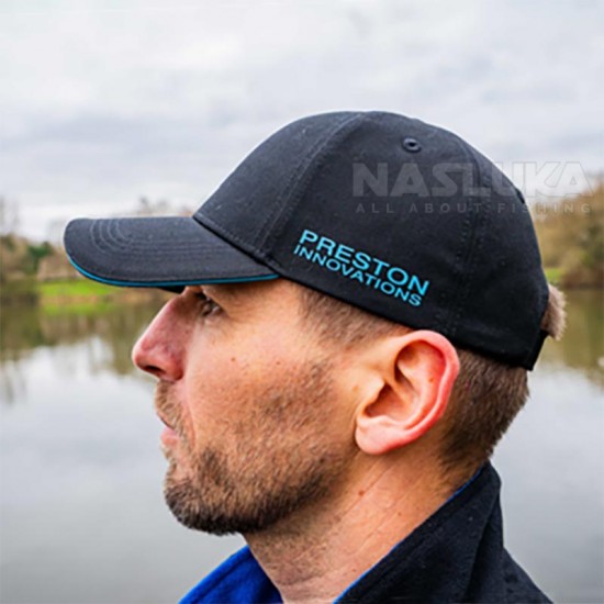Καπέλο με γείσο Preston Black HD Cap
