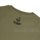 Κοντομάνικο μπλουζάκι Black Cat T-Shirt - Χακί