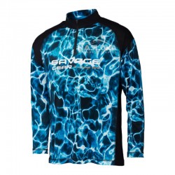 Μπλούζα με προστασία UV SG Marine UV Long Sleeve Tee - Sea Blue