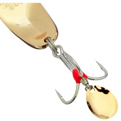 Τεχνητό Ψάρεμα Γουλιανού Black Cat Battle River Spoon - Gold