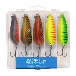 Σετ 5 τμχ Τεχνητά Δολώματα Kinetic Pike Gamer - 21γρ