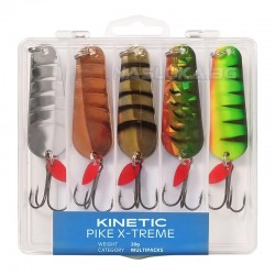 Σετ 5 τμχ Τεχνητά Δολώματα Kinetic Pike X-Treme - 20γρ
