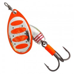 Τεχνητό Savage Gear Rotex Spinner - 04 Fluo Orange Silver