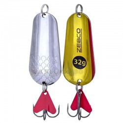 Τεχνητό Δόλωμα Zebco Trophy Z-Slide - Silver / Gold / Red