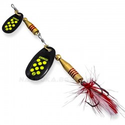 Τεχνητό Δόλωμα Zebco Z-Tandem Black Yellow Dots
