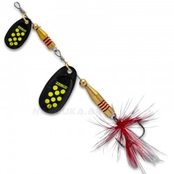 Τεχνητό Δόλωμα Zebco Z-Tandem Black Yellow Dots