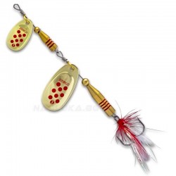 Τεχνητό Δόλωμα Zebco Z-Tandem Gold Red Dots