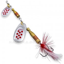 Τεχνητό Δόλωμα Zebco Z-Tandem Silver Red Dots