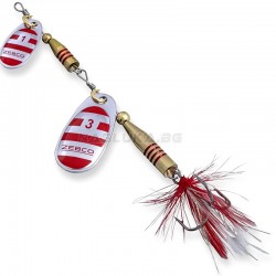 Τεχνητό Δόλωμα Zebco Z-Tandem Silver Red Stripes