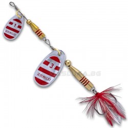 Τεχνητό Δόλωμα Zebco Z-Tandem Silver Red Stripes